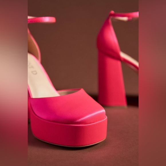 Anthropologie Silent D Grace Mary Jane Heels - Picture 6 of 13